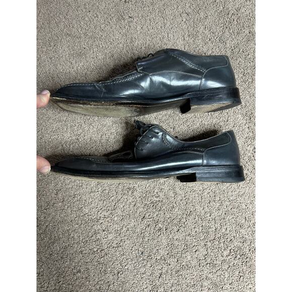 Men’s Size 8.5 Mezlan Black Leather Crocodile Square Toe Dress Shoes Mezlan Men main image 4